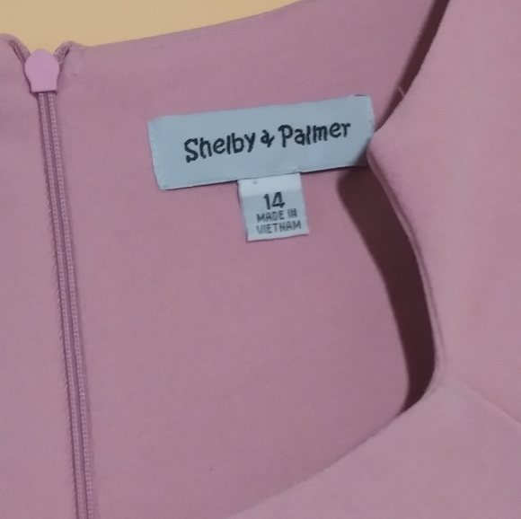 Shelby & Palmer Dusty Pink Dress - Picture 2 of 7